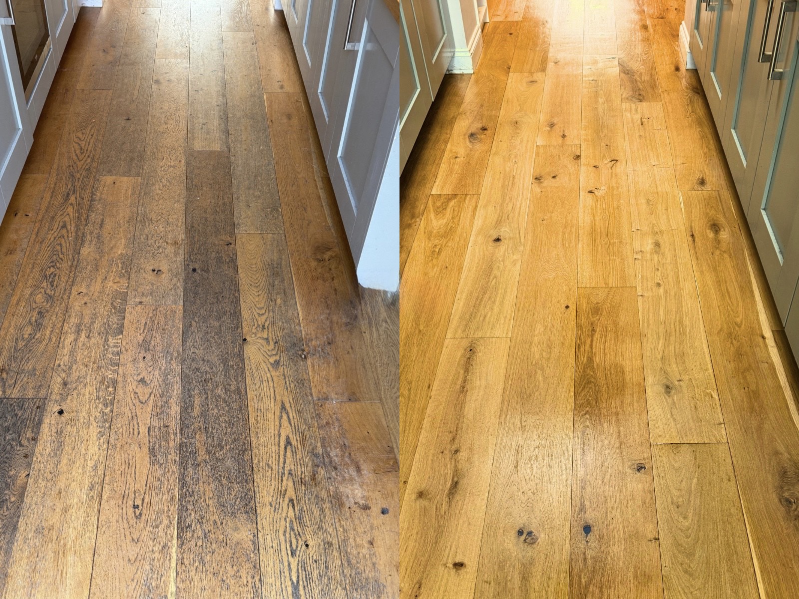 Staircase sanding and restoration